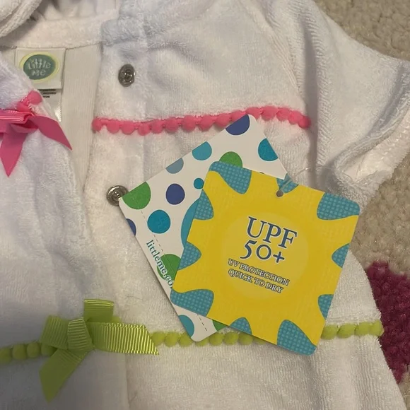 Little Me 6-9m cover up BWT - Picture 4 of 4